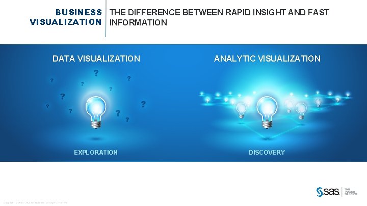 BUSINESS THE DIFFERENCE BETWEEN RAPID INSIGHT AND FAST VISUALIZATION INFORMATION DATA VISUALIZATION ANALYTIC VISUALIZATION