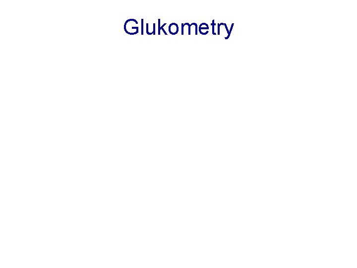 Glukometry 