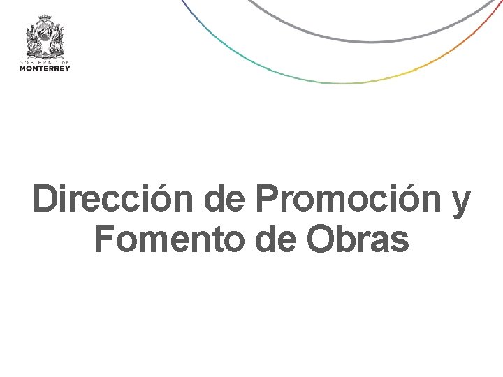 Dirección de Promoción y Fomento de Obras 