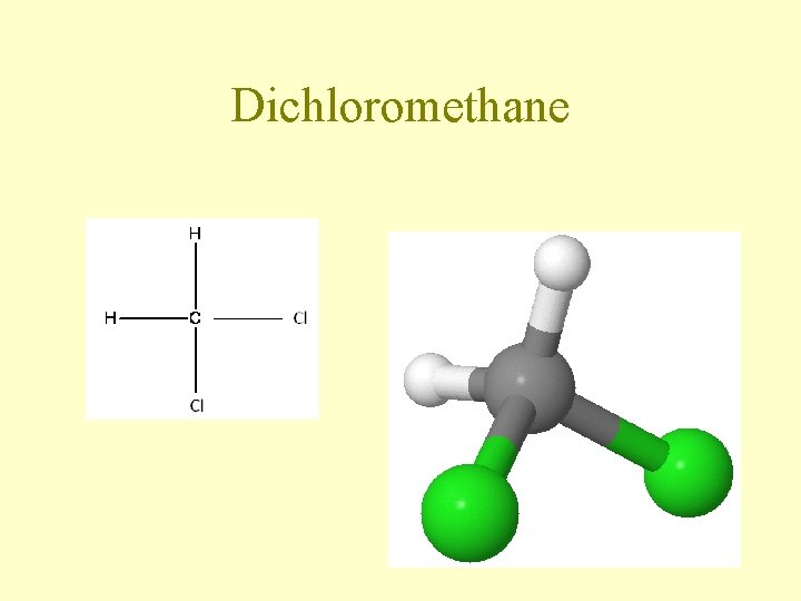 Dichloromethane Dichloromethane