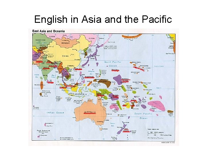 English in Asia and the Pacific 