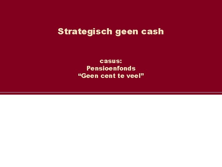 Valkuilen voor de performancemeter Hans Braker Braker Investment