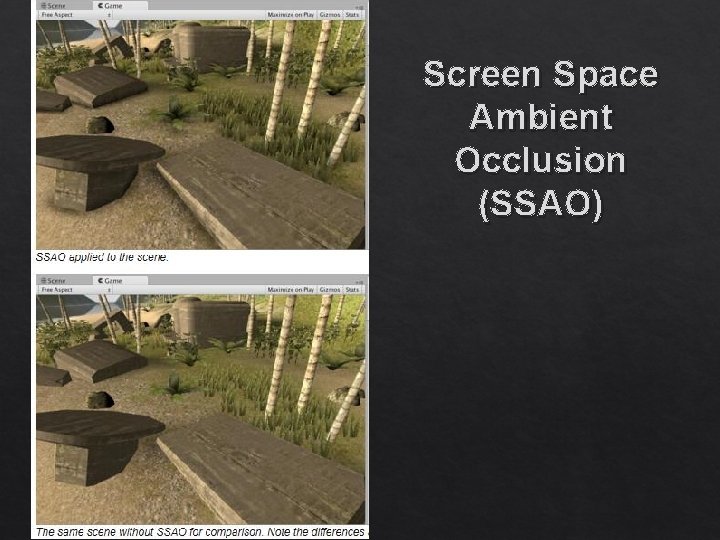 Screen Space Ambient Occlusion (SSAO) 