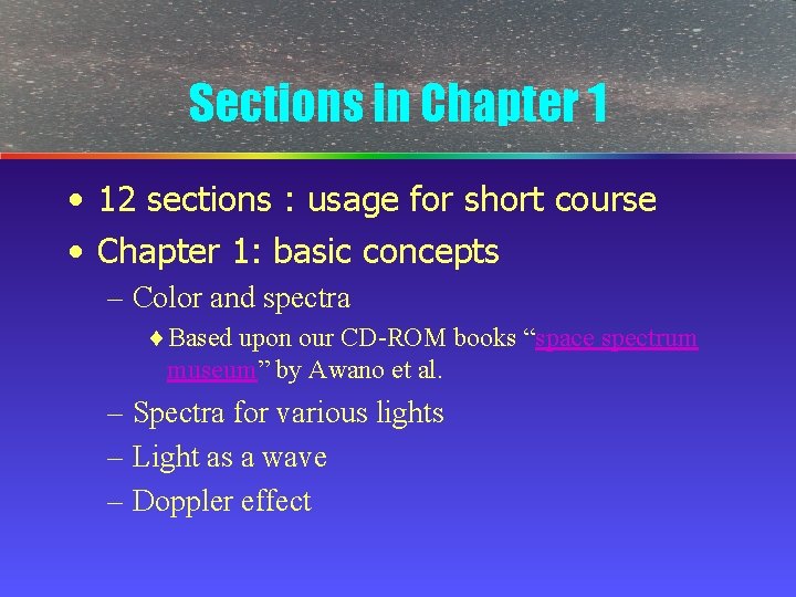 Spectroscopy in HOU A new textbook on spectroscopy