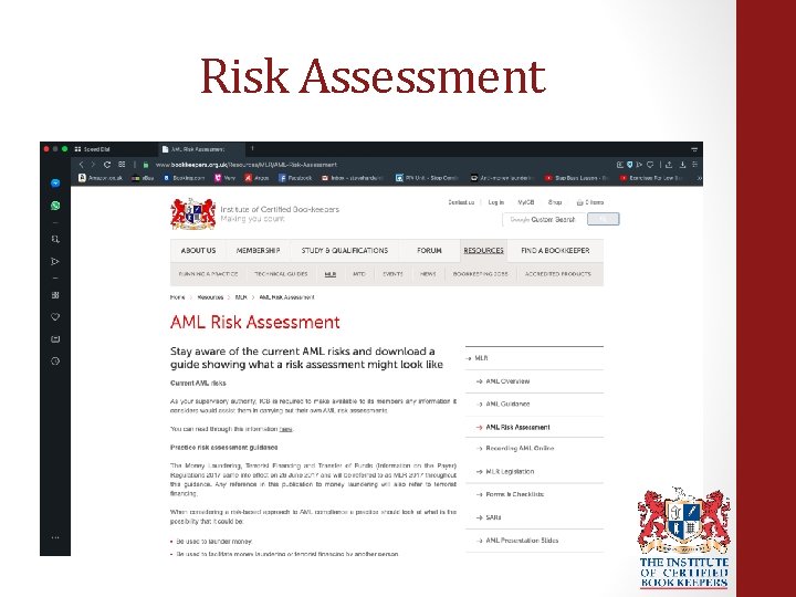 Risk Assessment 