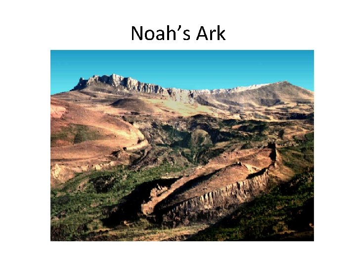 Noah’s Ark 