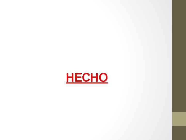 HECHO 