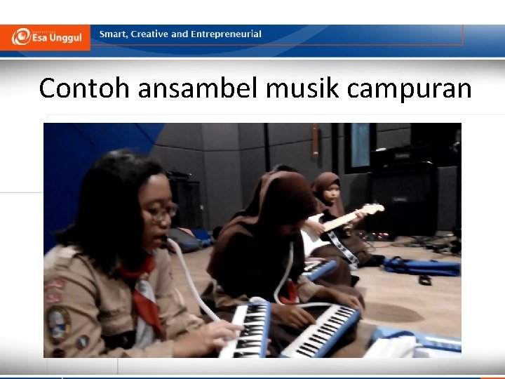 Contoh ansambel musik campuran Contoh ansambel musik campuran