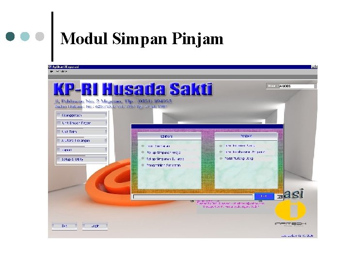 Modul Simpan Pinjam Modul Simpan Pinjam