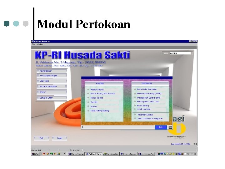 Modul Pertokoan Modul Pertokoan