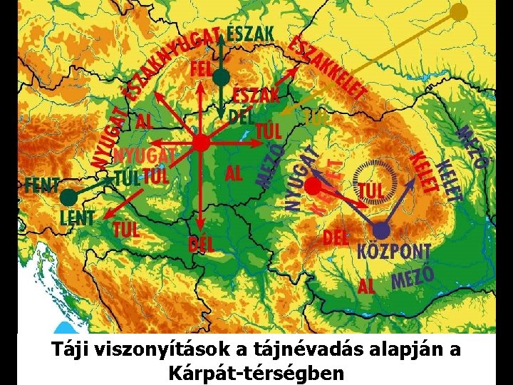 Táji viszonyítások a tájnévadás alapján a Kárpát-térségben 