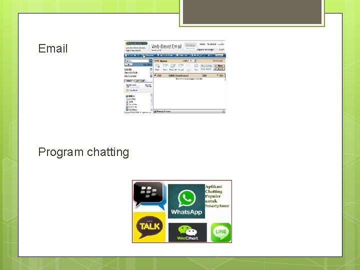 Email Program chatting 