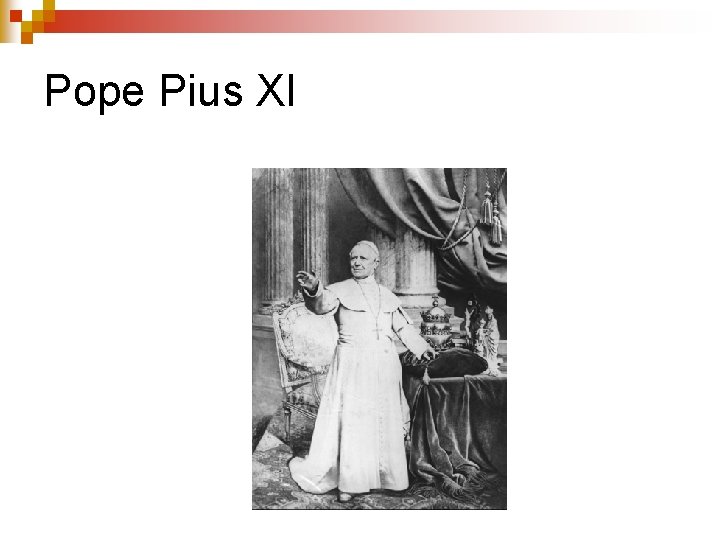 Pope Pius XI 