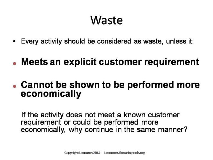 For editable or customized 7 wastes presentation please contact through leanmanufacturingtools. org 