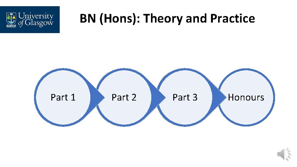 BN (Hons): Theory and Practice Part 1 Part 2 Part 3 Honours 