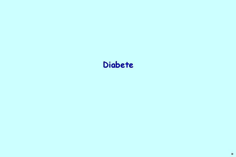 Diabete 31 