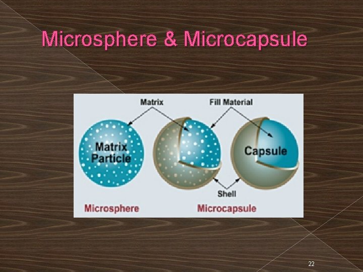 Microsphere & Microcapsule 22 