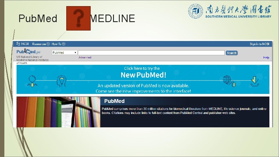 Pub. Med MEDLINE 