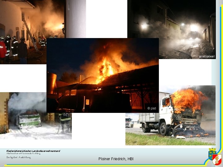 Niederösterreichischer Landesfeuerwehrverband Abschnittsfeuerwehrkommando Kirchberg Sachgebiet Ausbildung Ploiner Friedrich, HBI 
