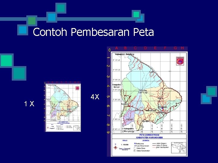 Contoh Pembesaran Peta 1 X 4 X 