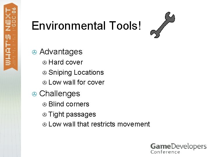 Environmental Tools! > Advantages Hard cover > Sniping Locations > Low wall for cover