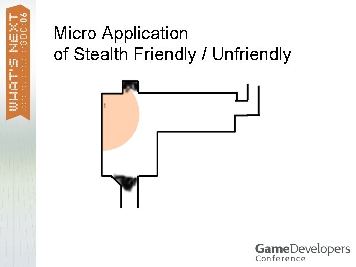 Micro Application of Stealth Friendly / Unfriendly 