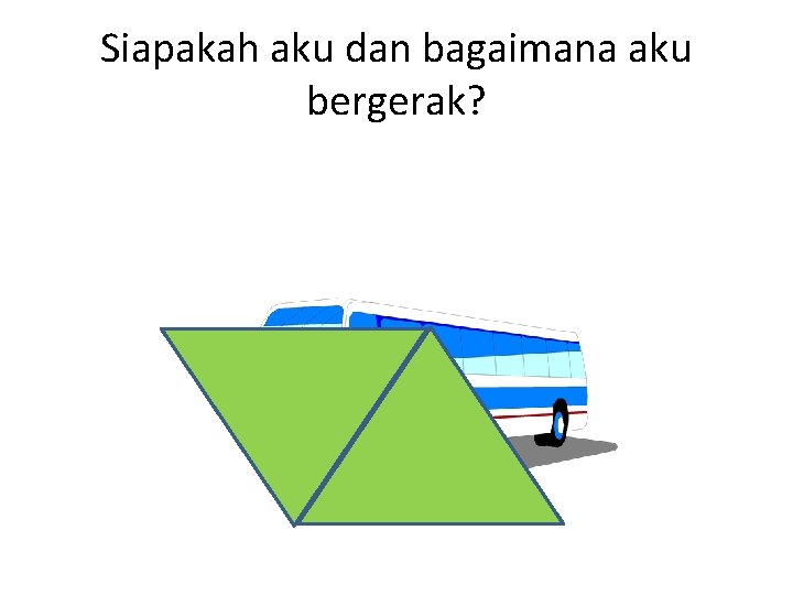 Siapakah aku dan bagaimana aku bergerak? 