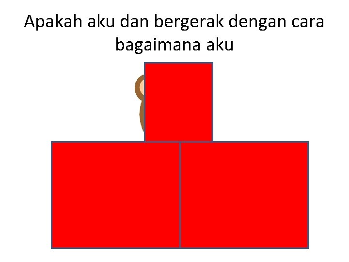 Apakah aku dan bergerak dengan cara bagaimana aku 