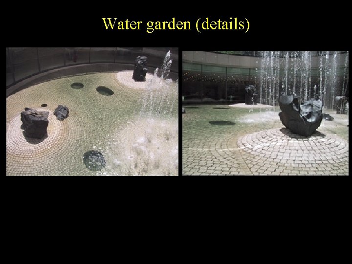 Water garden (details) 