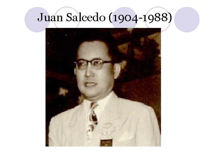 Juan Salcedo (1904 -1988) 