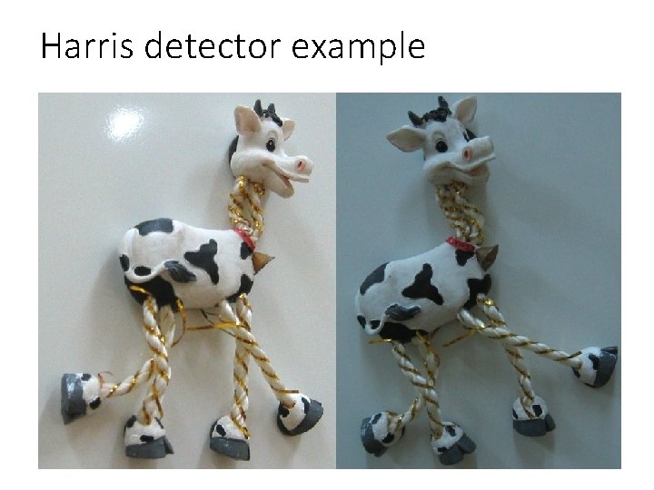 Harris detector example 