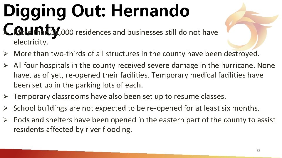 Digging Out: Hernando Ø More than 12, 000 residences and businesses still do not