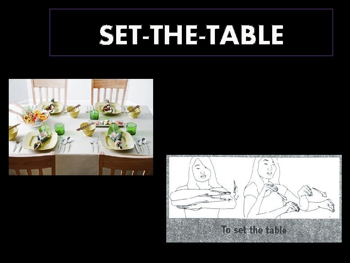 SET-THE-TABLE 