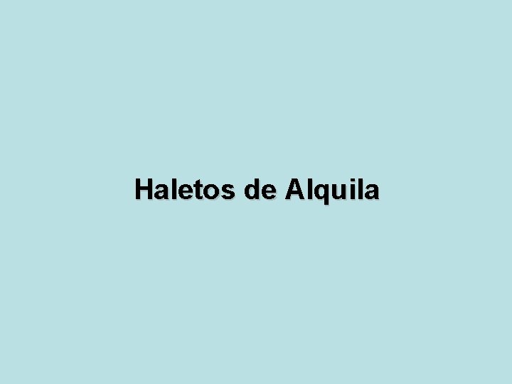 Haletos de Alquila 