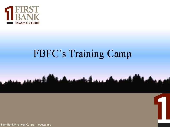 FBFC’s Training Camp 