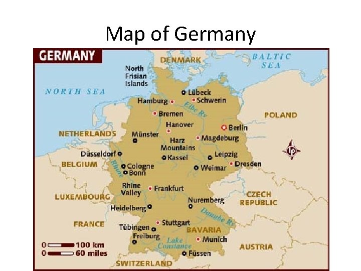 Map of Germany 