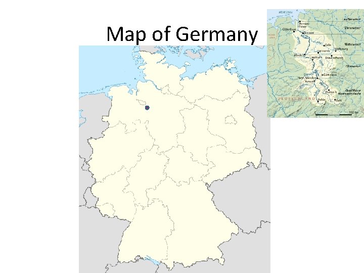 Map of Germany 