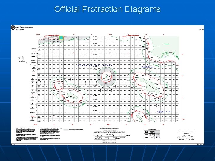 Official Protraction Diagrams 