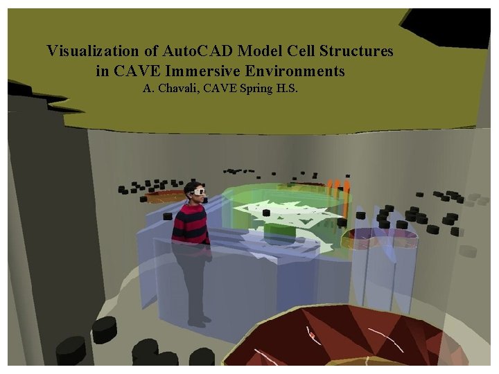 Visualization of Auto. CAD Model Cell Structures in CAVE Immersive Environments A. Chavali, CAVE