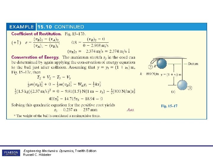 Engineering Mechanics: Dynamics, Twelfth Edition Russell C. Hibbeler Engineering Mechanics: Dynamics, Twelfth Edition Russell C. Hibbeler