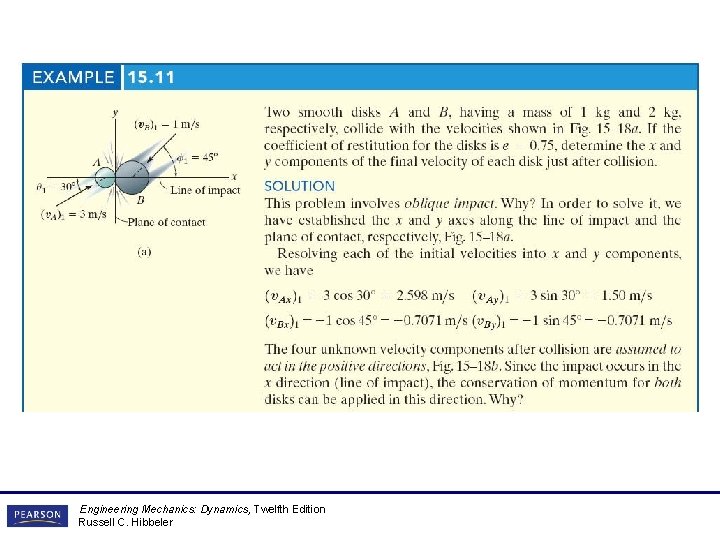 Engineering Mechanics: Dynamics, Twelfth Edition Russell C. Hibbeler Engineering Mechanics: Dynamics, Twelfth Edition Russell C. Hibbeler