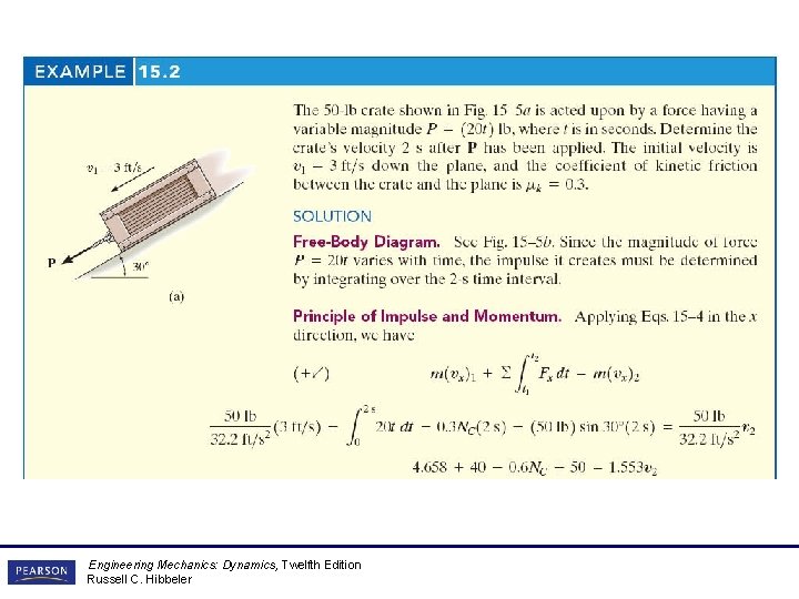 Engineering Mechanics: Dynamics, Twelfth Edition Russell C. Hibbeler Engineering Mechanics: Dynamics, Twelfth Edition Russell C. Hibbeler