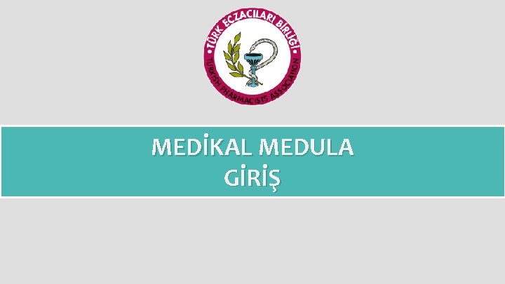 MEDİKAL MEDULA GİRİŞ 