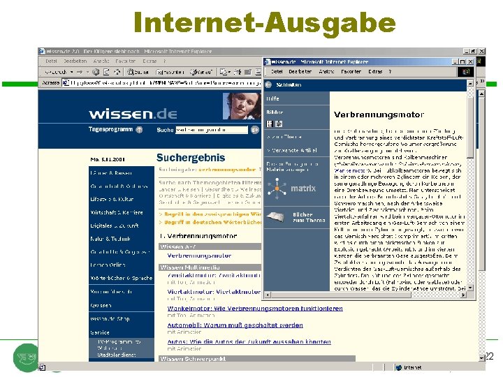 Internet-Ausgabe © E. F. Heinold, Spiller & Partner Unternehmensberatung Gmb. H 2002 contentmanager. days