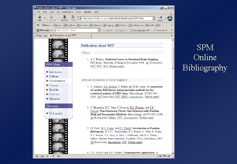SPM Online Bibliography 