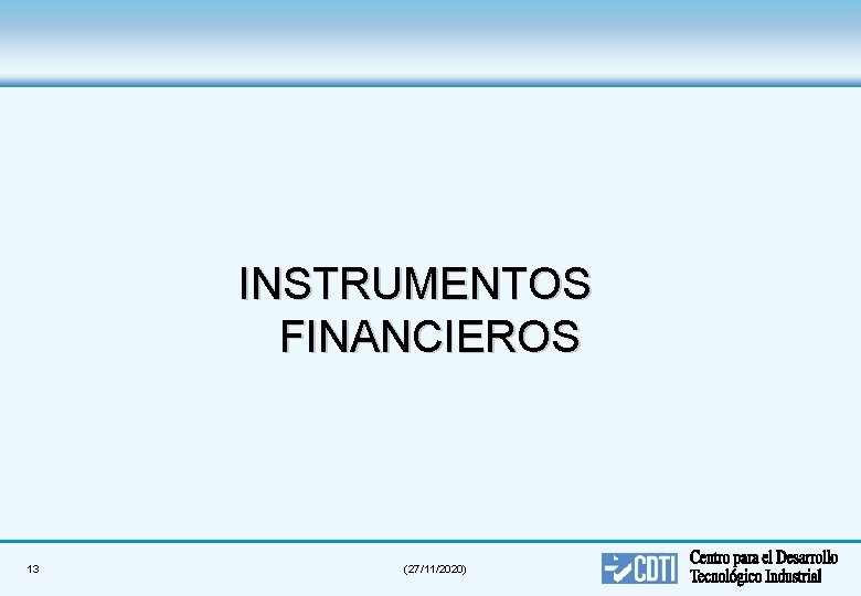 INSTRUMENTOS FINANCIEROS 13 (27/11/2020) 