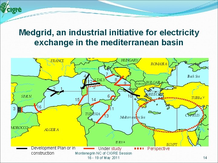 Medgrid, an industrial initiative for electricity exchange in the mediterranean basin 7 4 8