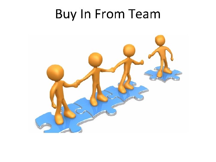 Buy In From Team 