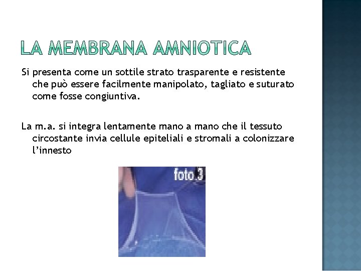 Si presenta come un sottile strato trasparente e resistente che può essere facilmente manipolato,