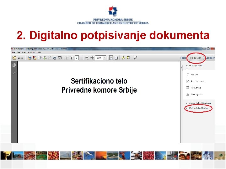 2. Digitalno potpisivanje dokumenta 